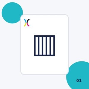 بروشور مطوي بسيط